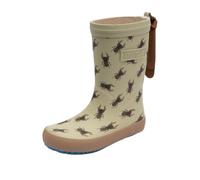Bisgaard Bottes de pluie tendance unisexes pour enfant, Coccinelles marron, 27 EU