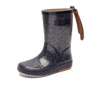 Bisgaard Bottes de pluie tendance unisexes pour enfant, Ocean Glitter, 28 EU