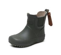 Bisgaard Bottes de pluie unisexes en caoutchouc pour bébé, olive, 24 EU