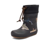 BISGAARD Bottes en caoutchouc bleu / bleu nuit / gris / gris clair, Taille 28