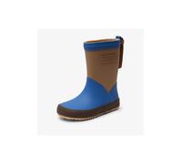 BISGAARD Bottes en caoutchouc 'Fashion II' bleu roi / marron / brun foncé, Taille 26