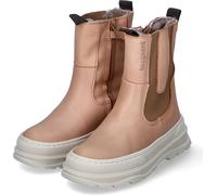 Bisgaard Bottines d'hiver MILA LAMB Enfants Cuir lisse Beige Taille : 33