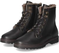 Bisgaard Bottines d'hiver pour enfants MAIA LAMB Noir Cuir lisse Taille : 30