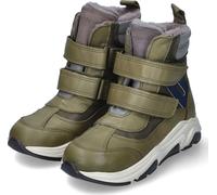 Bisgaard Bottines pour enfants MARIUS TEX Vert mélange de cuir et de textile - imperméable et respirant (TEX) Taille : 30