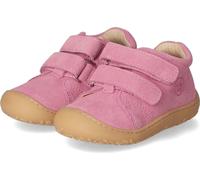Bisgaard Chaussons à scratch pour enfants HALE V Rose en daim Taille:20
