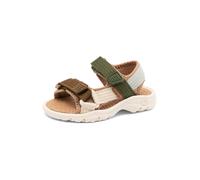BISGAARD Chaussures ouvertes 'Nico' beige clair / marron / kaki / menthe, Taille 31