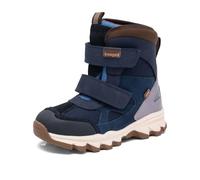 Bisgaard 64203.224 2033 Bottes à enfiler en cuir et textile Unisexe Vert, bleu marine, 35 EU