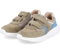 Bisgaard Enfants Chaussures Velcro YUKI Vert Gris Bleu Cuir & Textile Taille:34