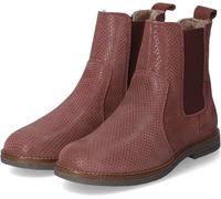 Bisgaard Enfants Chelsea Boots/ Bottines d'hiver NEO LAMB Rouge daim Taille : 34