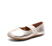 Bisgaard Garçon Fille Ballet Ballerines Bout fermé, Silver, 20 EU
