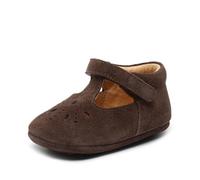 Bisgaard Garçon Fille Bloom First Walker Shoe, Dark Brown, 24 EU