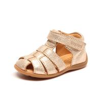 Bisgaard Garçon Fille Carly Sandales Bout fermé, Platine, 21 EU