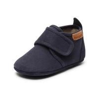 Bisgaard Garçon Unisex Kinder Baby Cotton First Walker Shoe, Dark Blue, 19 EU