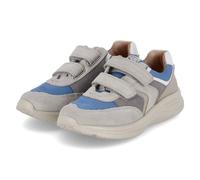 Bisgaard Garçons Baskets YUKI Bleu-Gris Mélange de Cuir et Textile Taille : 33