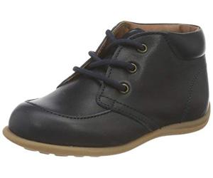 bisgaard luca lace Mixte bébé Chaussures First Walker, Bleu Marine, 20 EU
