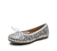 Bisgaard Lucy Ballet Flat pour Fille, Paillettes argentées, 27 EU