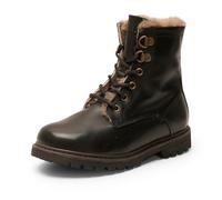 Bisgaard Bottines d'hiver pour enfants MAIA LAMB Noir Cuir lisse Taille : 32