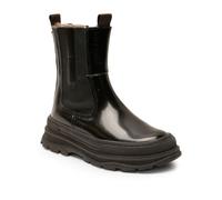 bisgaard Mila Lamb Botte de Mode, Black Polido, 31 EU
