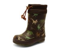 Bisgaard Mixte enfant Bisgaard Thermo Rain Bateau, Marron Dinosaure, 33 EU