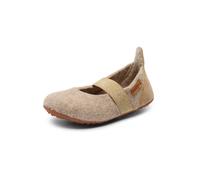 Bisgaard Ballet plat en laine pour fille, nougat, 27 EU