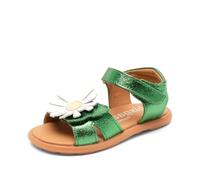 Bisgaard Sko A/S. Bisgaard Barefoot OYA Sandale, vert métallisé, largeur 30 EU