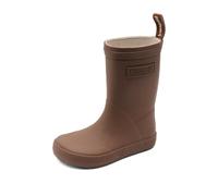 Bisgaard Sko A/S. bisgaard Bottes de pluie en caoutchouc à pieds nus, chocolat, largeur 24 UE