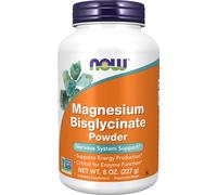 Bisglycinate de magnésium 250 mg 277g poudre Now Foods