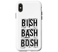 Bish Bash Bosh pas de bruit Coque pour iPhone X/XS
