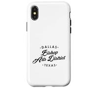 Bishop Arts District Dallas Texas pour Homme et Femme Coque pour iPhone X/XS