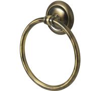 Bisk 00414 Anneau Porte-Serviette en Laiton Antique 16 x 6 x 18,5 cm