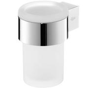 BISK Futura silver gobelet pour brosse à dents blanc-chrome 02987