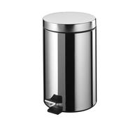 BISK Masterline poubelle 5 l chrome-noir 00283