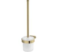 BISK Nature brosse wc à visser verre-doré 05911