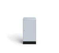 BISLEY Armoire de Rangement Multifonction, Métal, Gris Clair, Centre