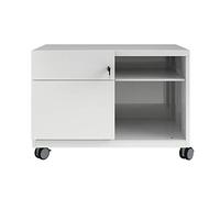 BISLEY Caddy Conteneurs roulants, Acier allié, Couleur : Blanc, Taille Unique