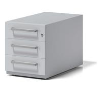 BISLEY Note Conteneur à roulettes avec poignée, 3 tiroirs universels