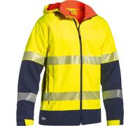 Bisley Vêtements haute visibilité Taped Hi Vis Ripstop Bonded Fleece M