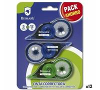 Bismark Ruban correcteur Bleu Vert 5 mm 12 m (12 unités)