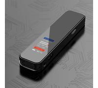 Bisofice 64GB Digital Voice Recorder Enregistrement audio activé par la voix Réduction du bruit avec lecture MP3 Music Player 280hrs Recording Files Device Support Password for Lectures Meetings Class