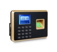 Bisofice Machine de pointage biométrique - 1000 empreintes digitales/mots de passe, USB, 5 langues