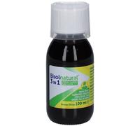 Bisolnatural 3 in 1 Sans sucre | Solution naturelle contre la toux grasse, sèche et le mal de gorge Sirop 100 ml