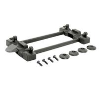 BISOMO Snapit Système d'adaptateur pour porte-bagages de vélo Racktime, fixation pour panier de vélo, sac, sacoche de porte-bagages