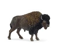 Schleich Wild Life | Bison 14879 | Figurines d’Animaux fidèles aux détails | Jouet de Zoo & Jouet éducatif | Cadeau pour garçons et Filles | déco d’Anniversaire | Figurine dès 3 Ans | 13 x 4 x 8 cm