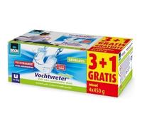 Bison Absorbeur d'humidité Aimant d'humidité Neutre 4 x 450gr