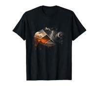 Bison américain rempli de paysages du désert tempête T-Shirt
