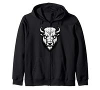 Bison American Buffalo Sweat à Capuche