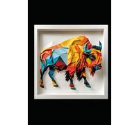 BISON: ANIMALS OF THE WORLD, Positive Affirmation, Motivational and Inspirational Notebook, Animal Notebook, Birthday Gifts, Motivational Gifts, Notebook Gifts, Anniversary Gifts, For All...