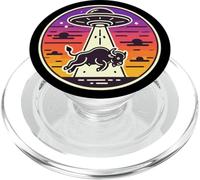 Bison Buffalo a enlevé un vaisseau spatial extraterrestre PopSockets PopGrip pour MagSafe