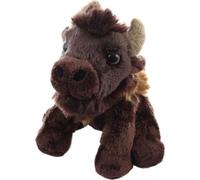 Bison en peluche assis 13 cm ECO-FRIENDLY