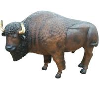 Bison grandeur nature Statues de décoration Statues de jardin Décoration Figures 90cm nouveau